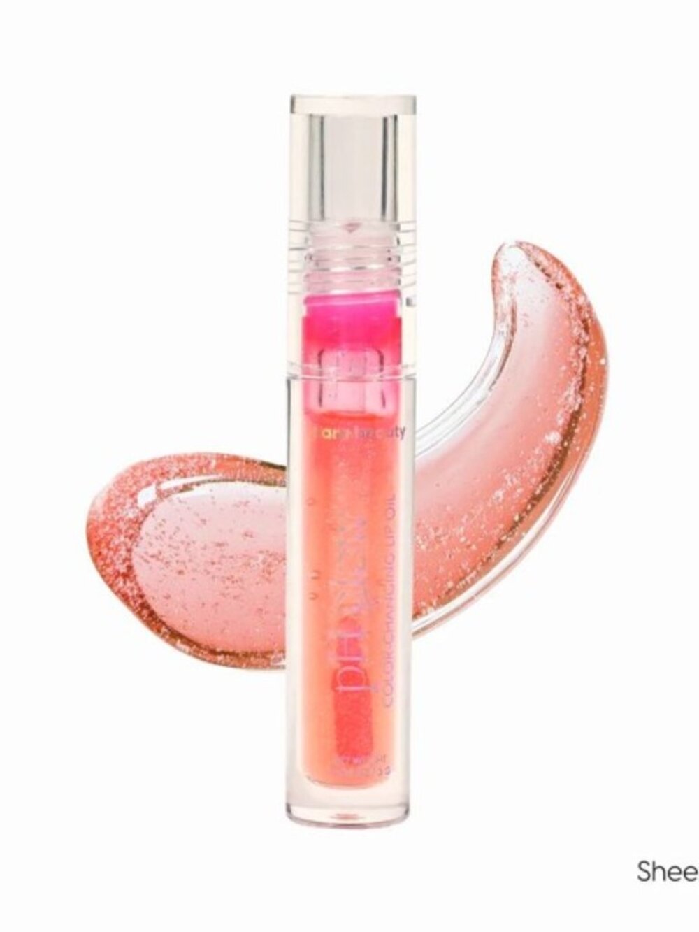 Kara Beauty PH Glow Color Changing Lip Oil Sheer Coral NIB